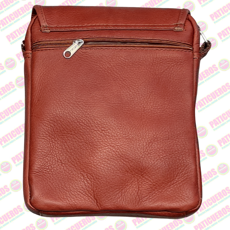 🎁 Envío Gratis / Bolso Grande Carriel Cuero Legitimo100% Maletín Manos Libres