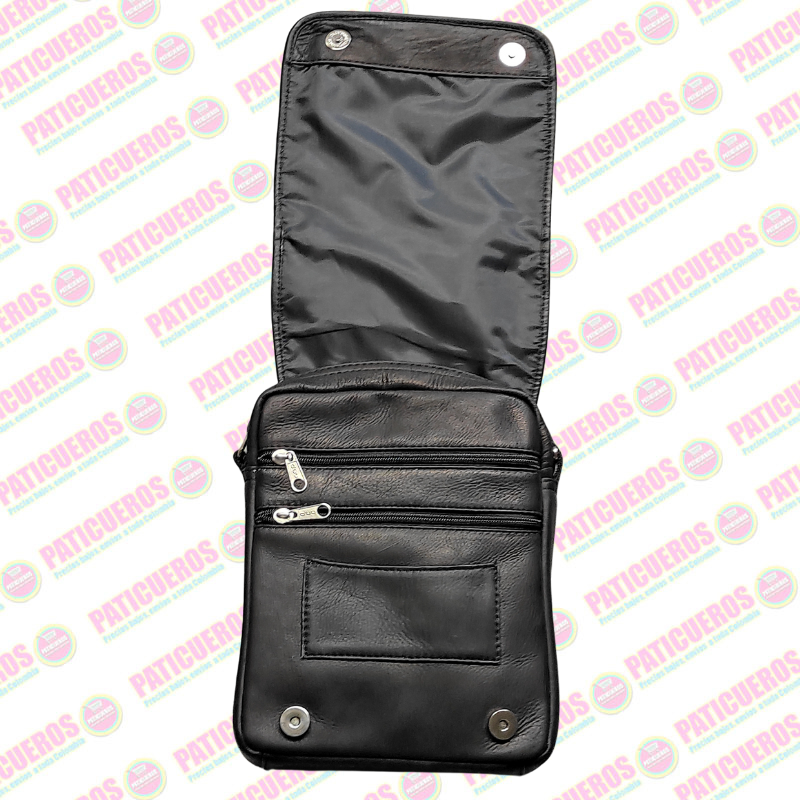 🎁 Envío Gratis / Bolso Grande Carriel Cuero Legitimo100% Maletín Manos Libres