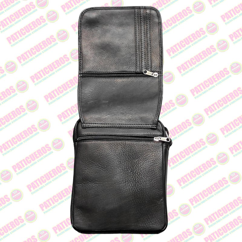 🎁 Envío Gratis / Bolso Grande Carriel Cuero Legitimo100% Maletín Manos Libres