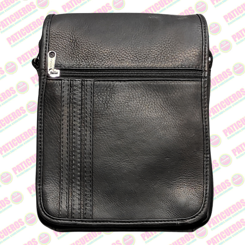 🎁 Envío Gratis / Bolso Grande Carriel Cuero Legitimo100% Maletín Manos Libres