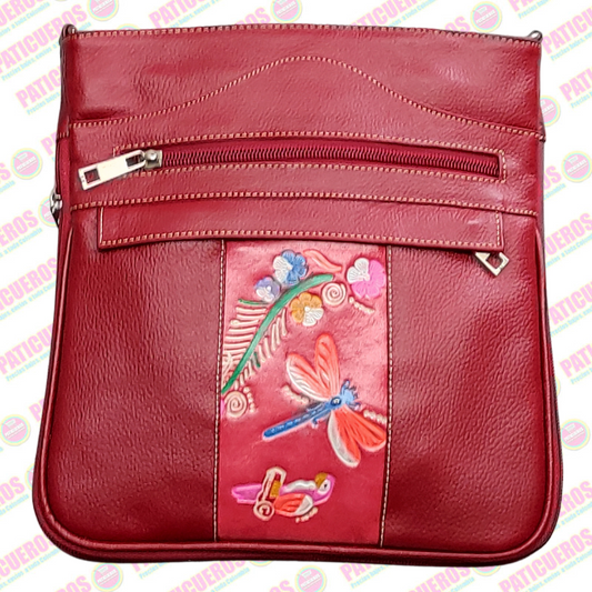 🎁 Envío Gratis / Bolso En Cuero Dama Carteras Mujer Bandolera Manos Libres