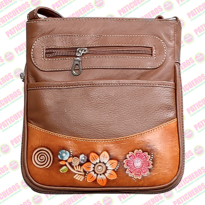 🎁 Envío Gratis / Bolso En Cuero Dama Morral Mochila Mujer Bandolera