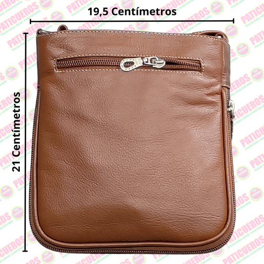 🎁 Envío Gratis / Bolso En Cuero Dama Morral Mochila Mujer Bandolera