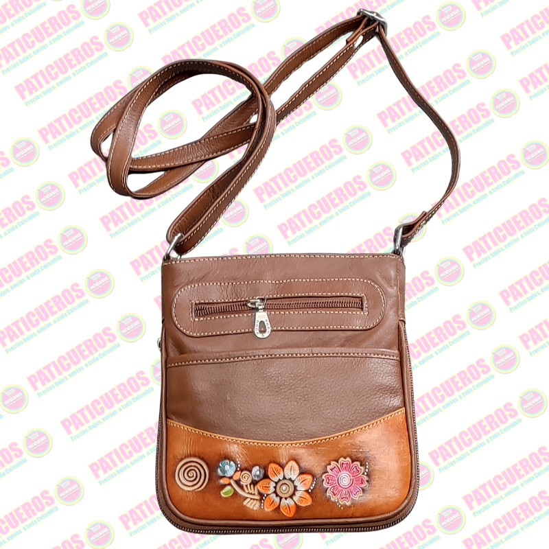 🎁 Envío Gratis / Bolso En Cuero Dama Morral Mochila Mujer Bandolera