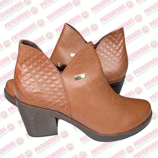 🚨 Producto En Liquidación / Botines En Cuero Para Dama Mujer Llegada Veloz A Toda Colombia
