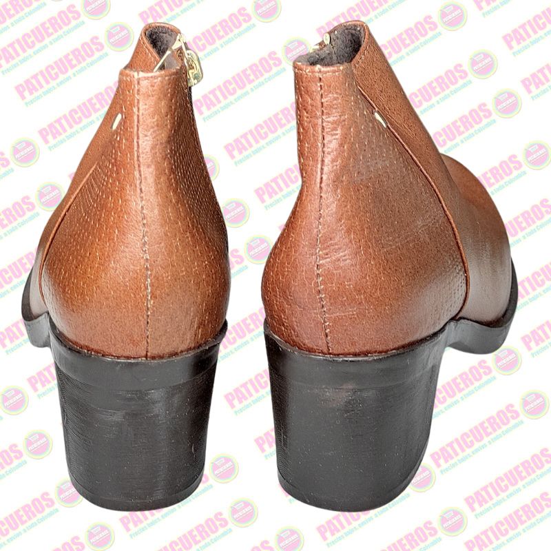 🚨 Producto En Liquidación / Botines Botas Zapatos En Cuero Para Mujer Envío Rápido A Toda Colombia