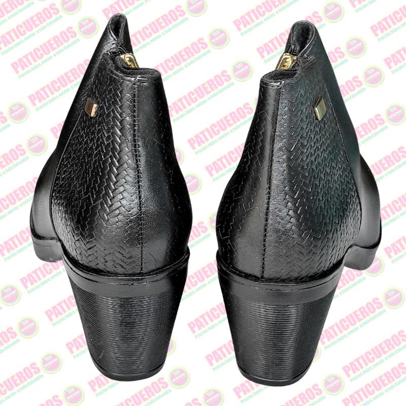 🚨 Producto En Liquidación / Botines Botas Zapatos En Cuero Para Mujer Envío Rápido A Toda Colombia