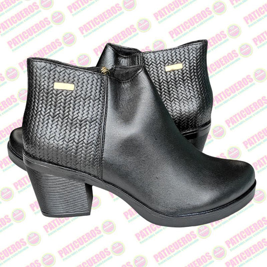 🚨 Producto En Liquidación / Botines Botas Zapatos En Cuero Para Mujer Envío Rápido A Toda Colombia