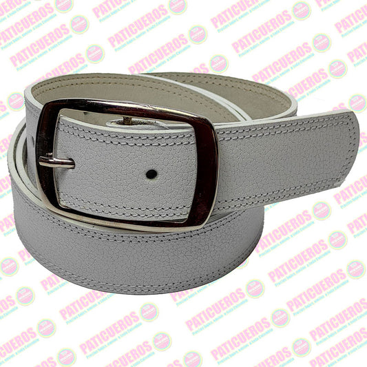 🚨 Producto En Liquidación / Cinturón En Cuero Para Mujer 3,5 Centímetros De Ancho Correa Para Dama Envío Rápido