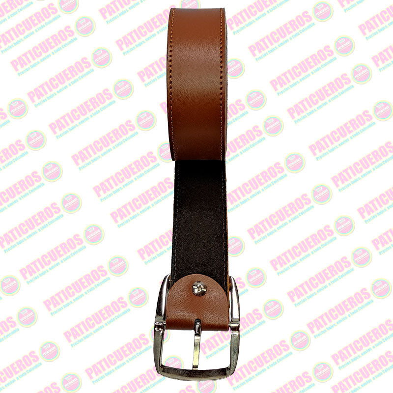 🚨 Producto En Liquidación / Cinturón En Cuero Para Mujer 3,5 Centímetros De Ancho Correa Para Dama Envío Rápido