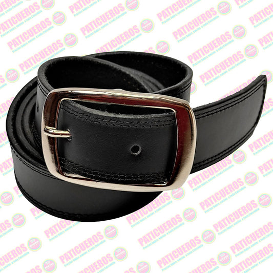 🚨 Producto En Liquidación / Cinturón En Cuero Para Mujer 3,5 Centímetros De Ancho Correa Para Dama Envío Rápido