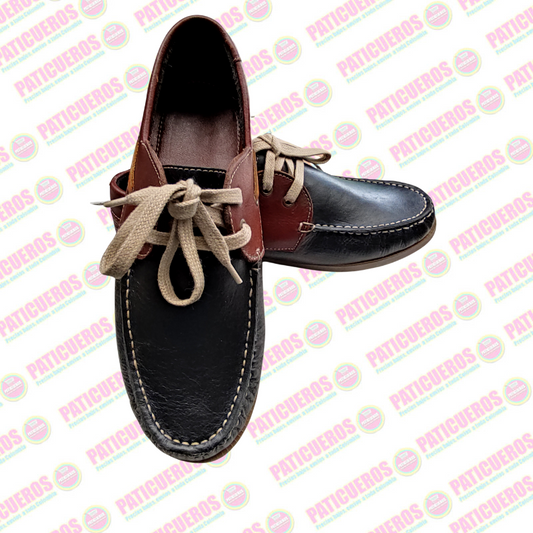 🚨 Producto En Liquidación / Zapatos Estilo Apache Mocasín En Cuero Para Hombre