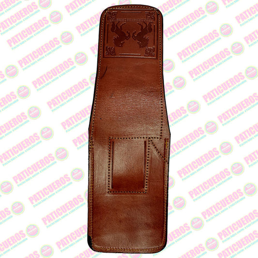 🚨 Producto En Liquidación / Estuche Cualquier Celular En Cuero Para Poner En El Cinturón