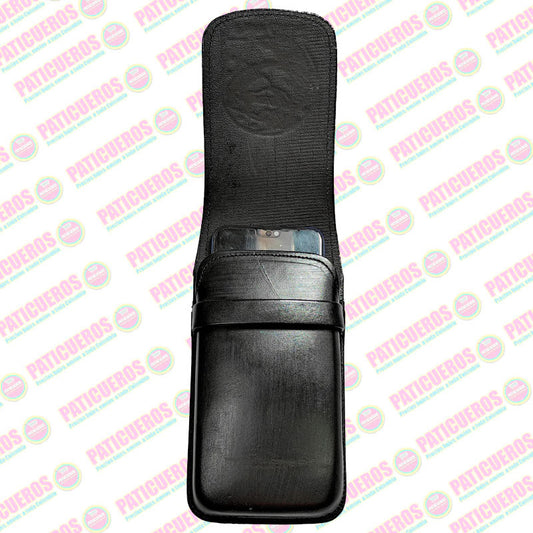 🚨 Producto En Liquidación / Estuche Cualquier Celular En Cuero Para Poner En El Cinturón