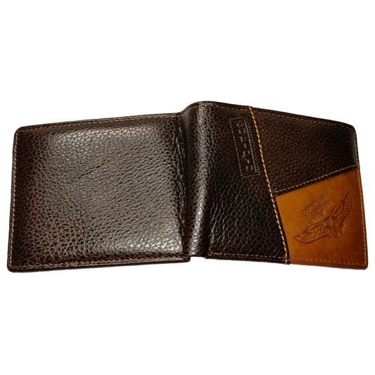 🚨 Producto En Liquidación / Billetera En Cuero Gubintu Importada 16 Bolsillos Hombre
