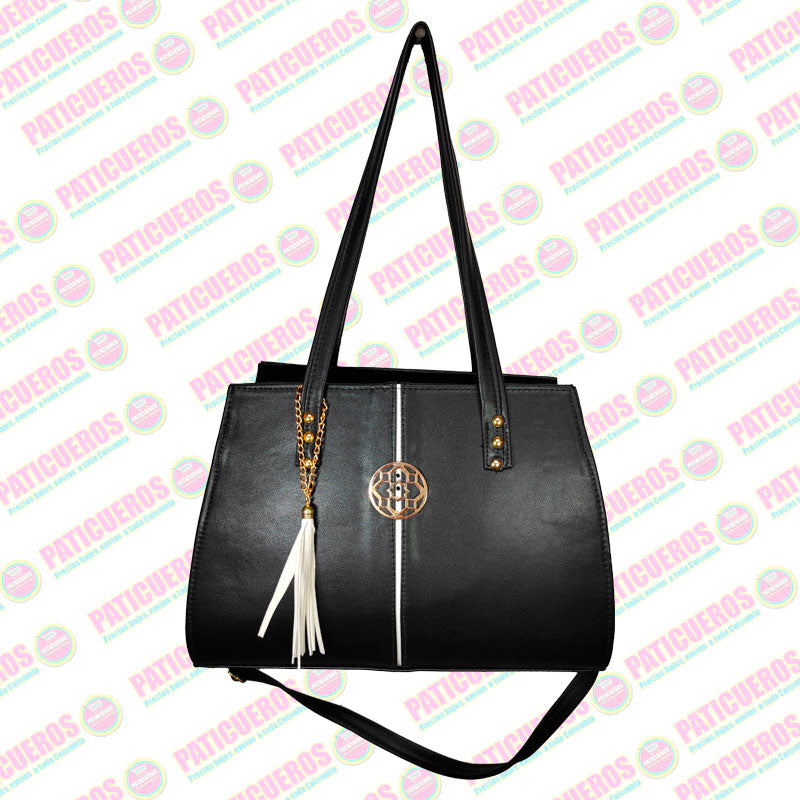 🚨 Producto En Liquidación / Bolso Diseño Liso De Material Sintético Con Asas Para Mujer Hecho En Colombia