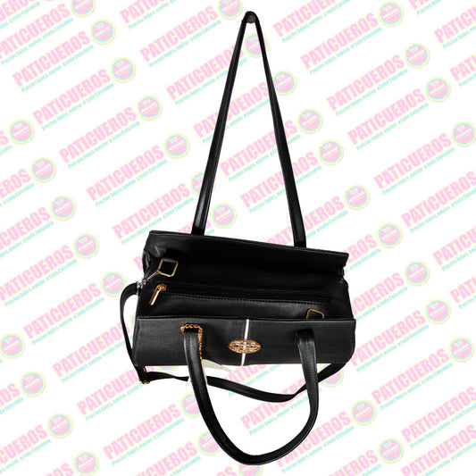 🚨 Producto En Liquidación / Bolso Diseño Liso De Material Sintético Con Asas Para Mujer Hecho En Colombia