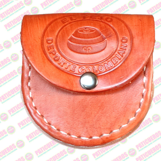 Estuche En Cuero Para El Tejo