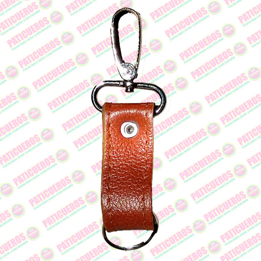 Llavero Hecho En Colombia En Cuero Unisex