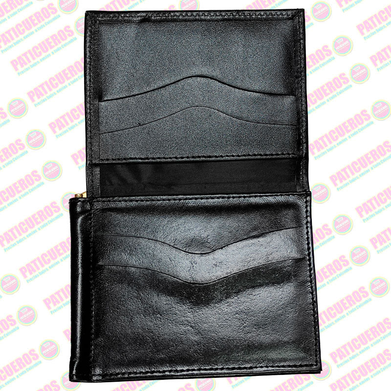 Porta Billetes Tarjetero En Cuero Mejor Precio